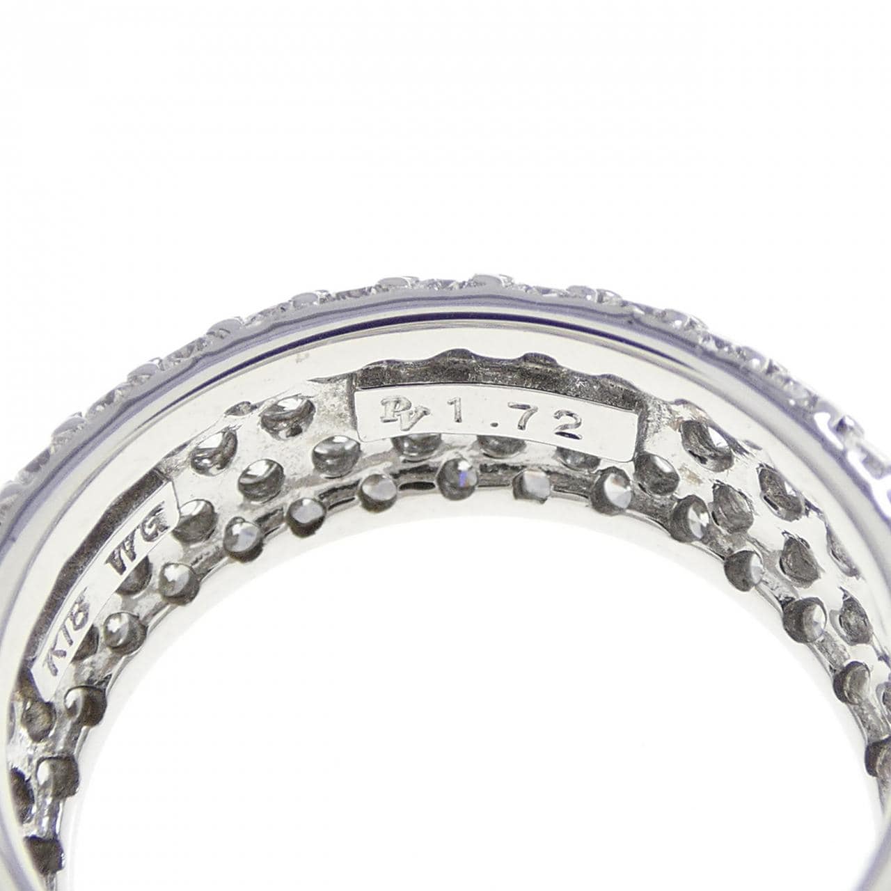ポンテヴェキオ パヴェ リング 1.72CT