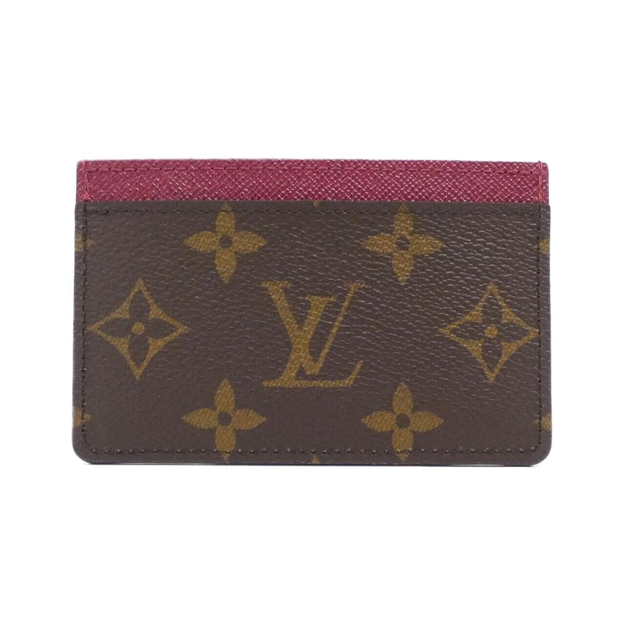 LOUIS VUITTON Monogram Porte Culte Sample M60703 Card Case