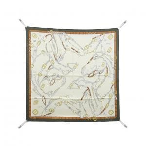 エルメス LES CHEVAUX DECHAINES カレ スカーフ