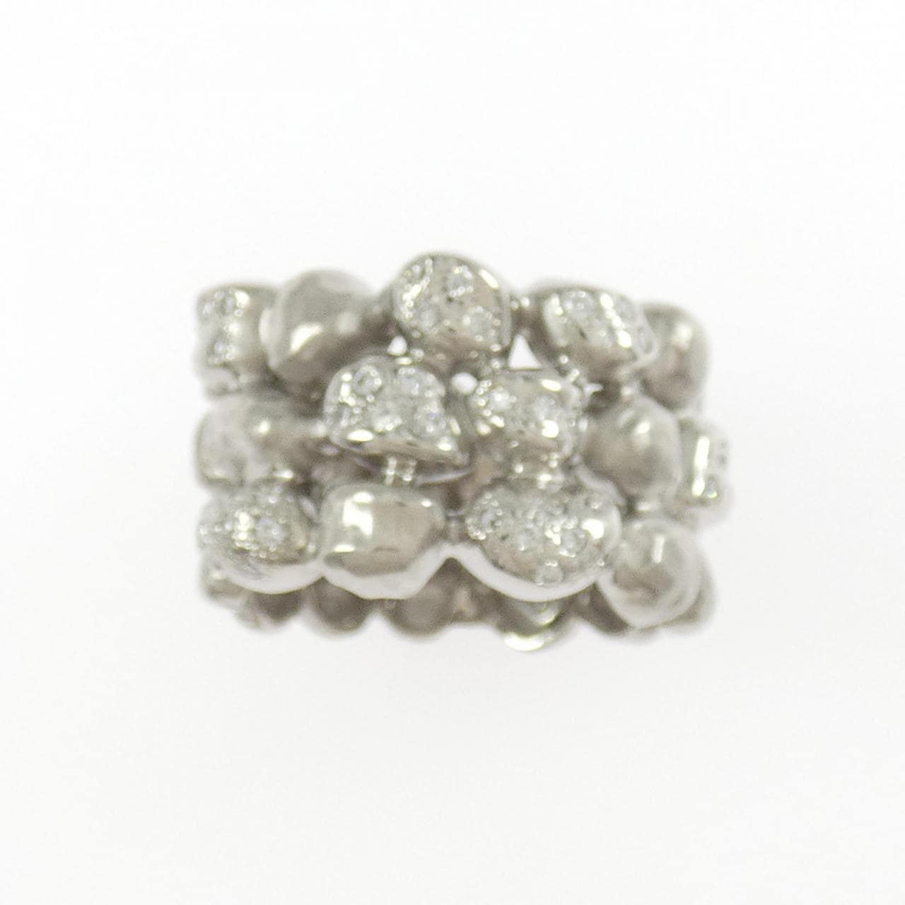 750WG ダイヤモンド リング