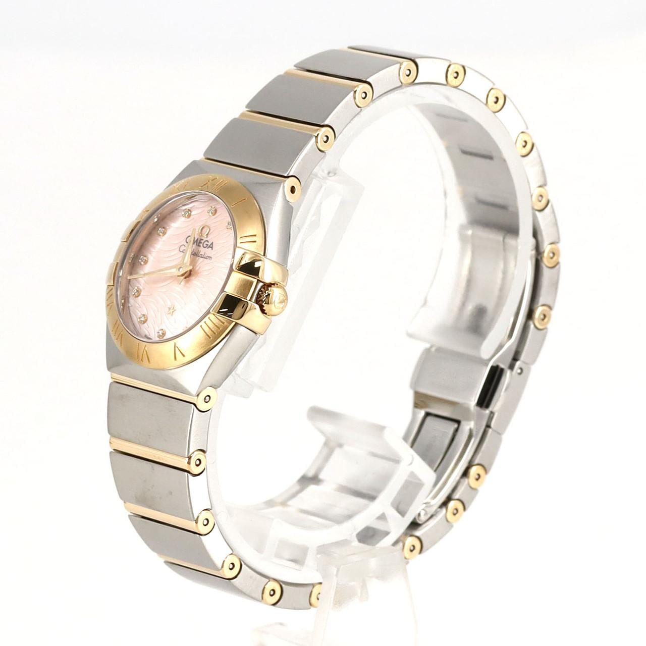 [BRAND NEW] Omega Constellation Brush Combi 12P 123.20.24.60.57.004 SSxYG Quartz