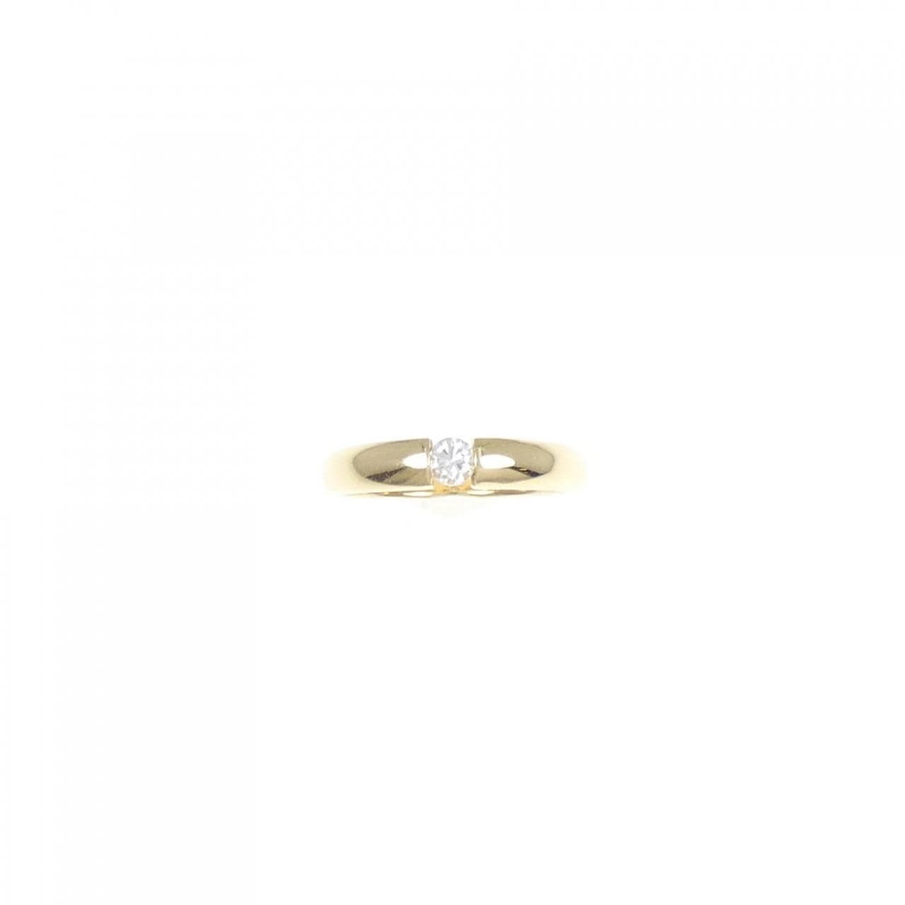 K18YG ダイヤモンド リング 0.14CT