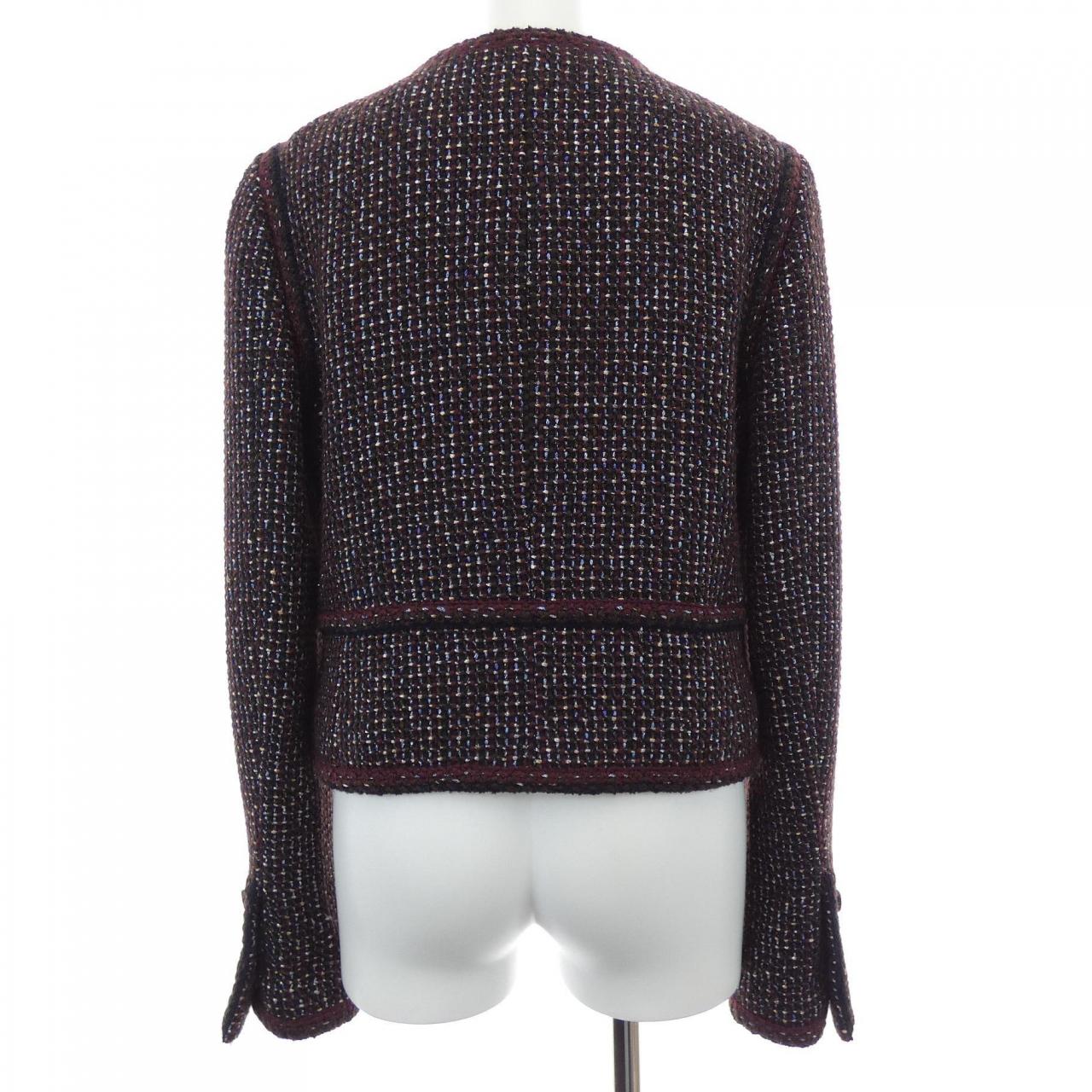 【ヴィンテージ】シャネル CHANEL P20021V11683 02A ノーカラージャケット