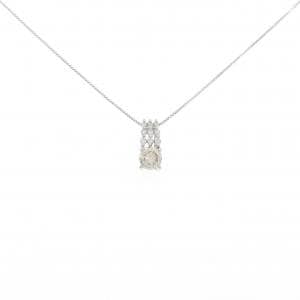 K18WG ダイヤモンド ネックレス 0.55CT
