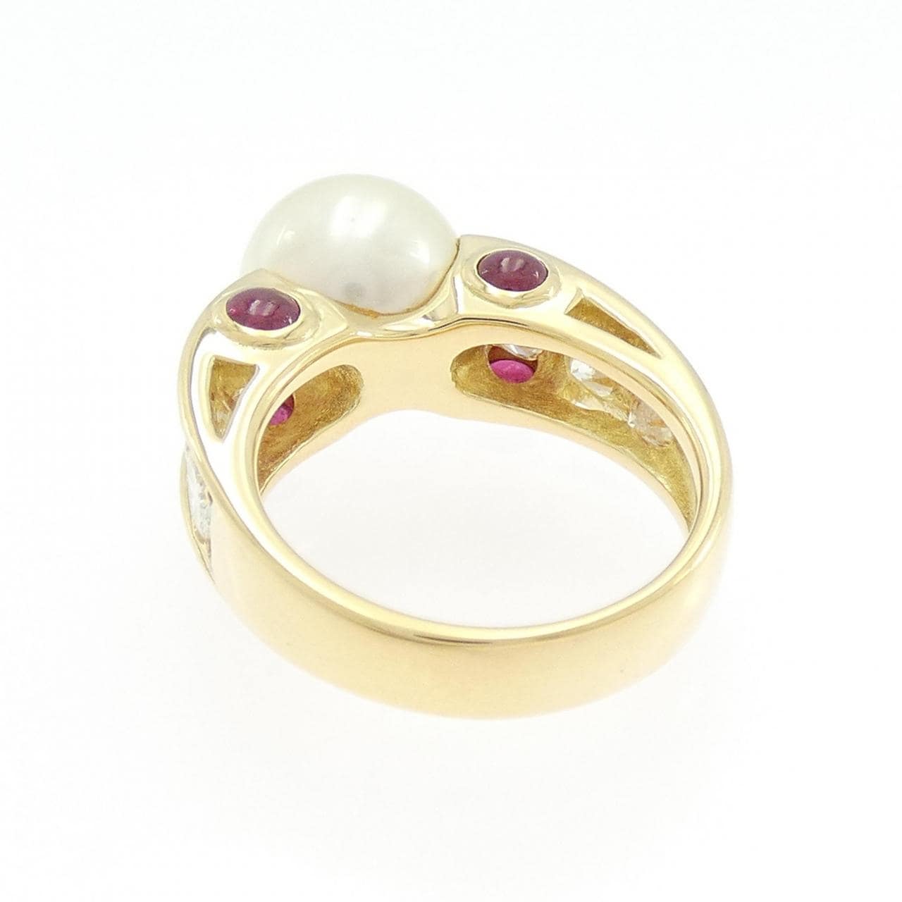 K18YG Akoya Pearl Ring 9.7mm