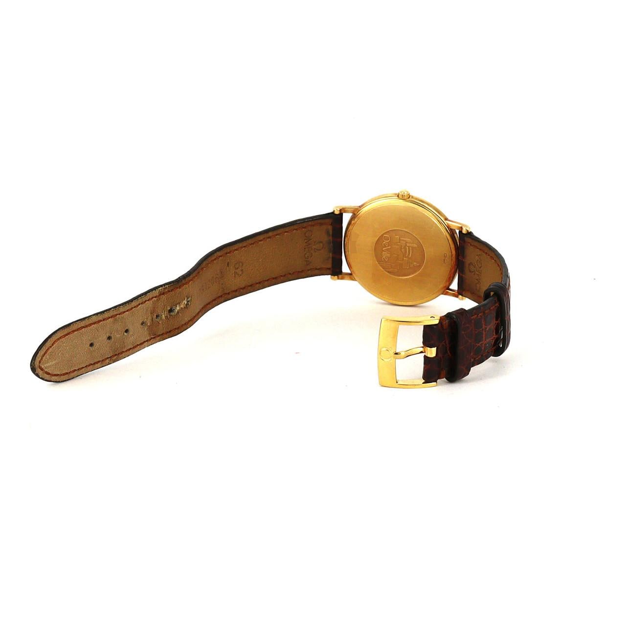 【ノーメンテナンス還元価格】オメガ デ･ヴィル YG 7300.11.02 YG クォーツ