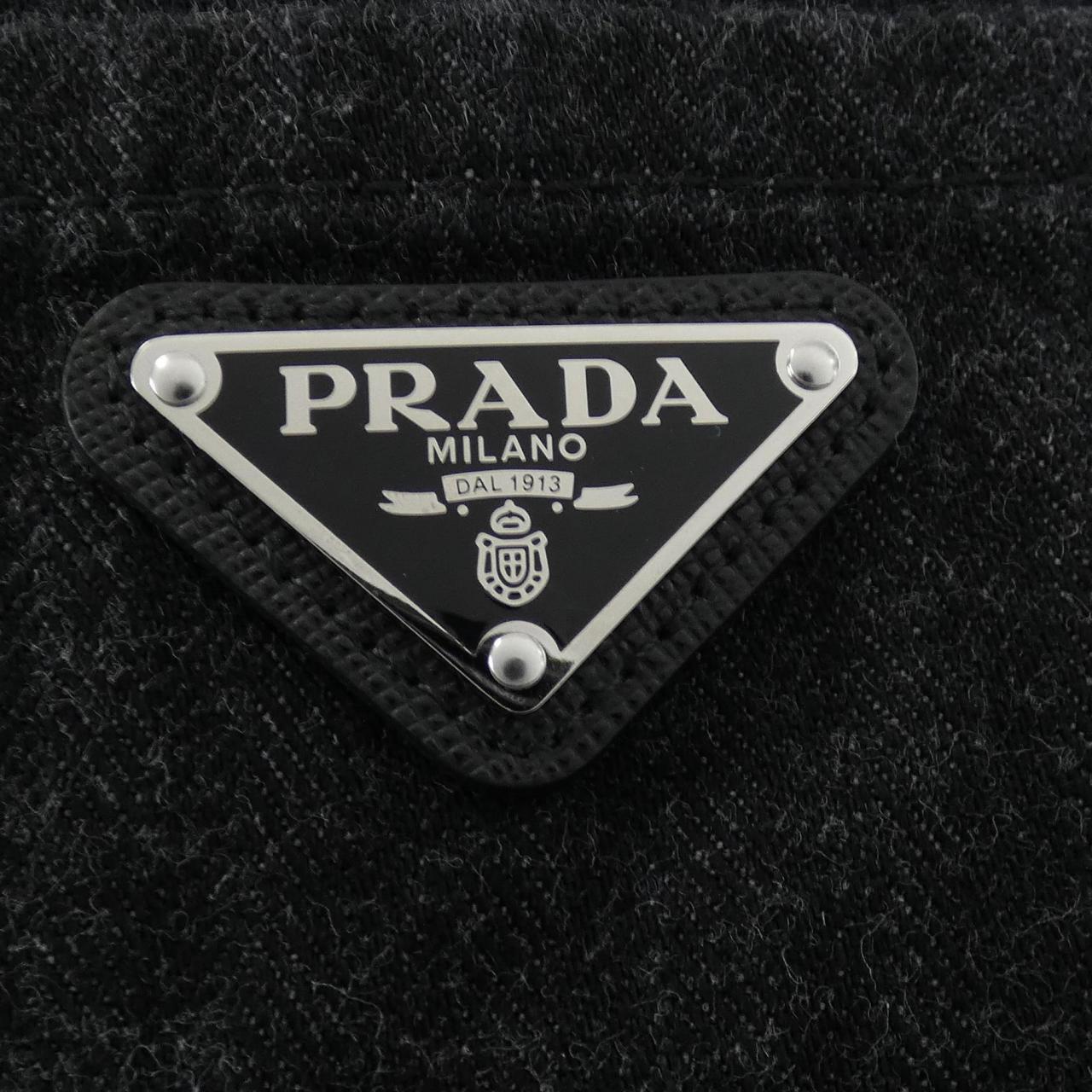 プラダ PRADA シエブロンデニム トライアングルロゴ GEB280 SOOO 16HD デニムジャケット