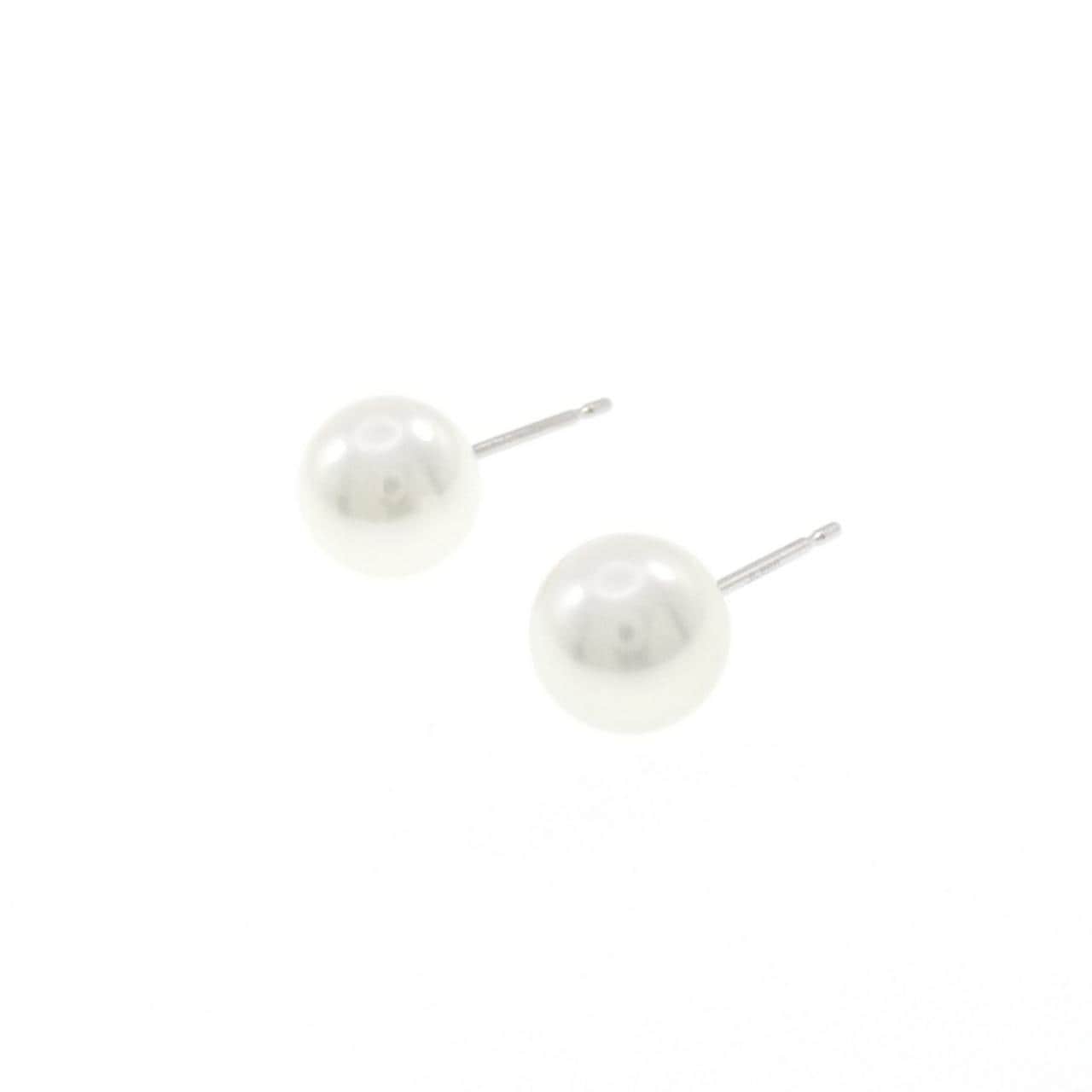 PT900 アコヤパール ピアス 7.7mm