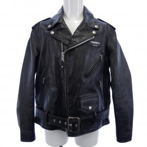 サカイ SACAI MADSAKI SCHOOT 22-02878M レザーライダースジャケット
