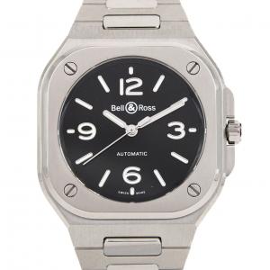 ベル&ロス BR05ブラックスティール BR05A-S-BL-ST/SST SS 自動巻