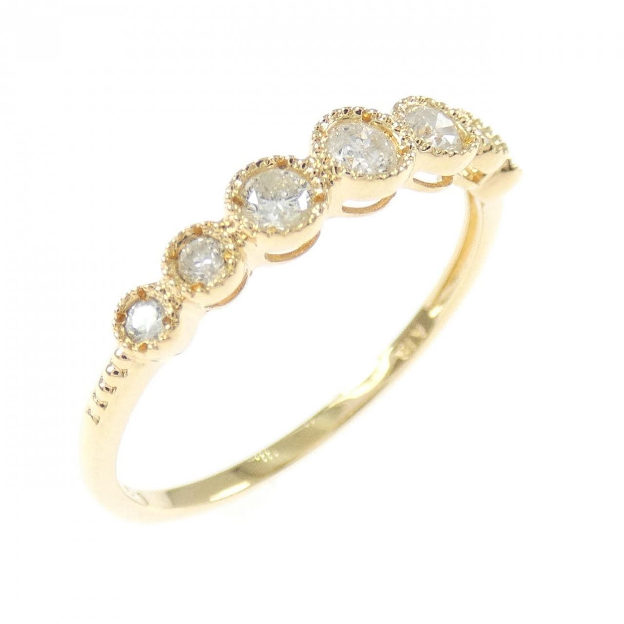 K18YG ダイヤモンド リング 0.21CT