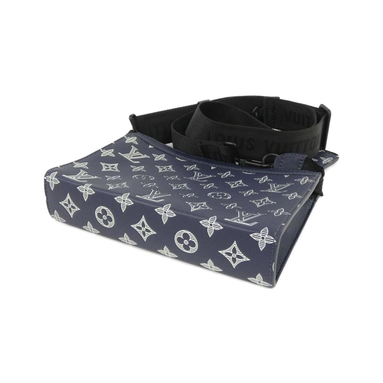 LOUIS VUITTON Monogram Shadow Gaston 可穿戴钱包 M83384 单肩包