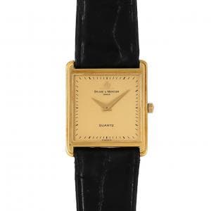 ボーム&メルシェ スクエアケース YG 1232757 YG クォーツ