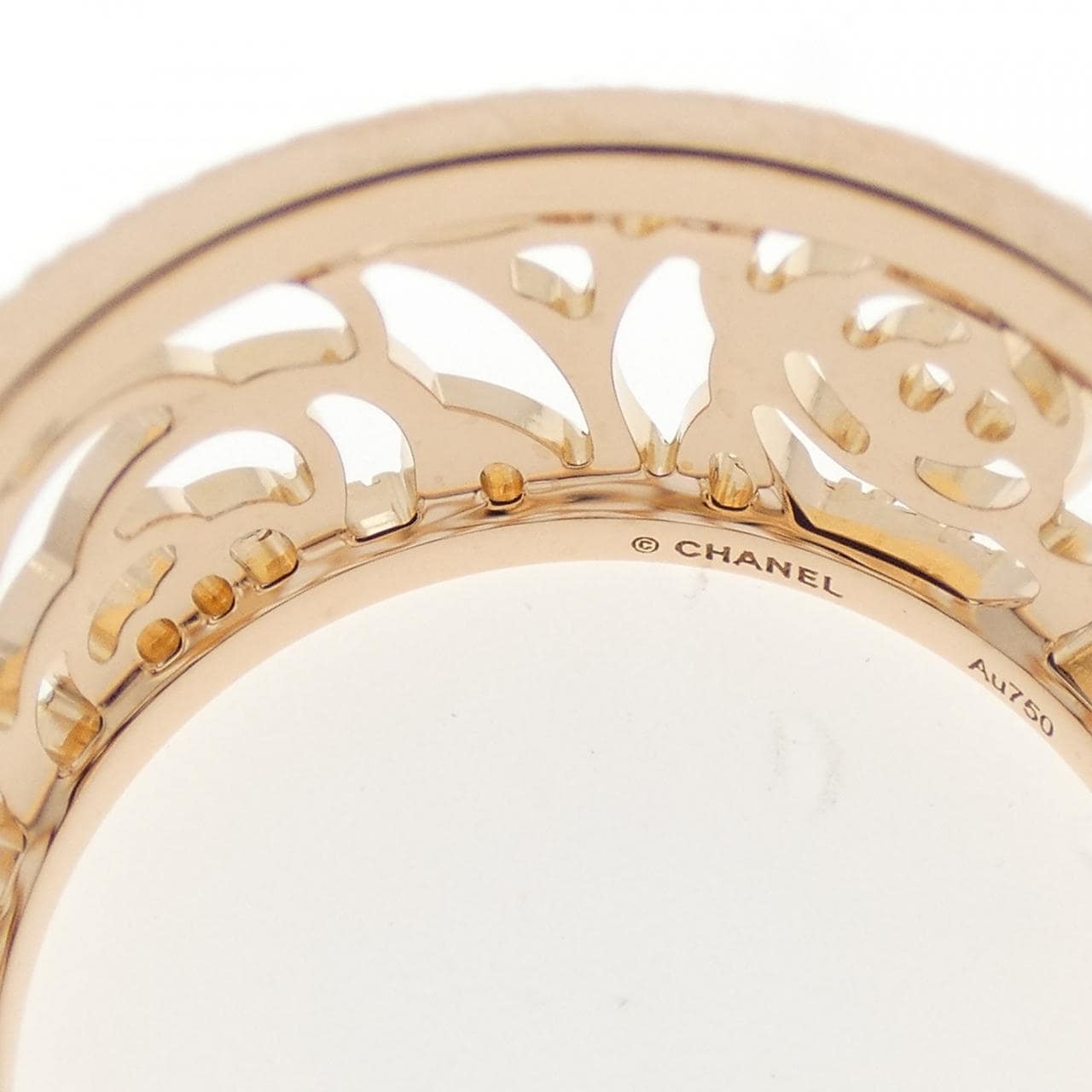 シャネル カメリア ミディアム リング