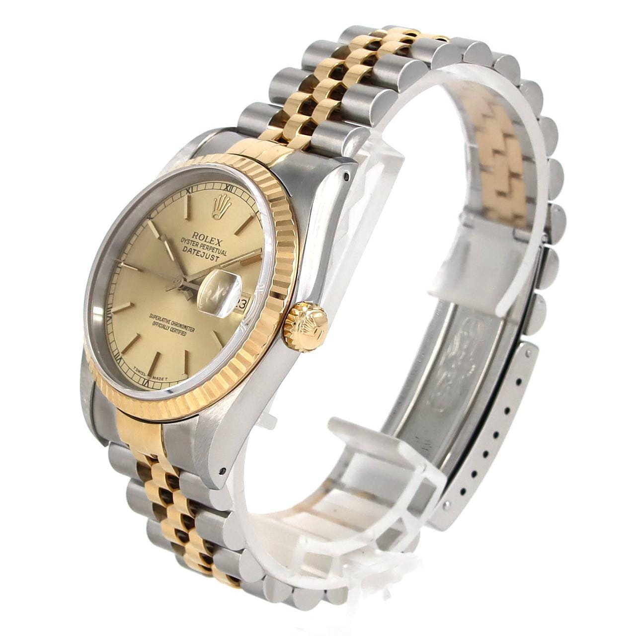 ROLEX Datejust 16233 SSxYG自動上弦L 編號