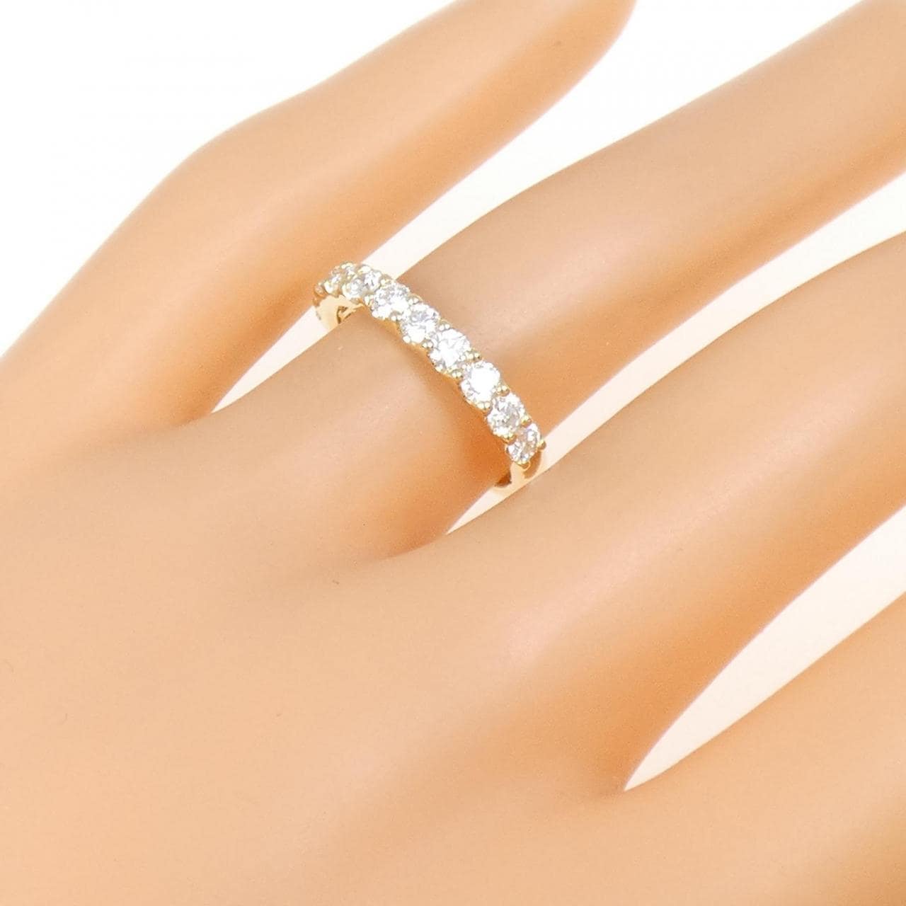 【新品】K18YG ダイヤモンド リング 0.703CT