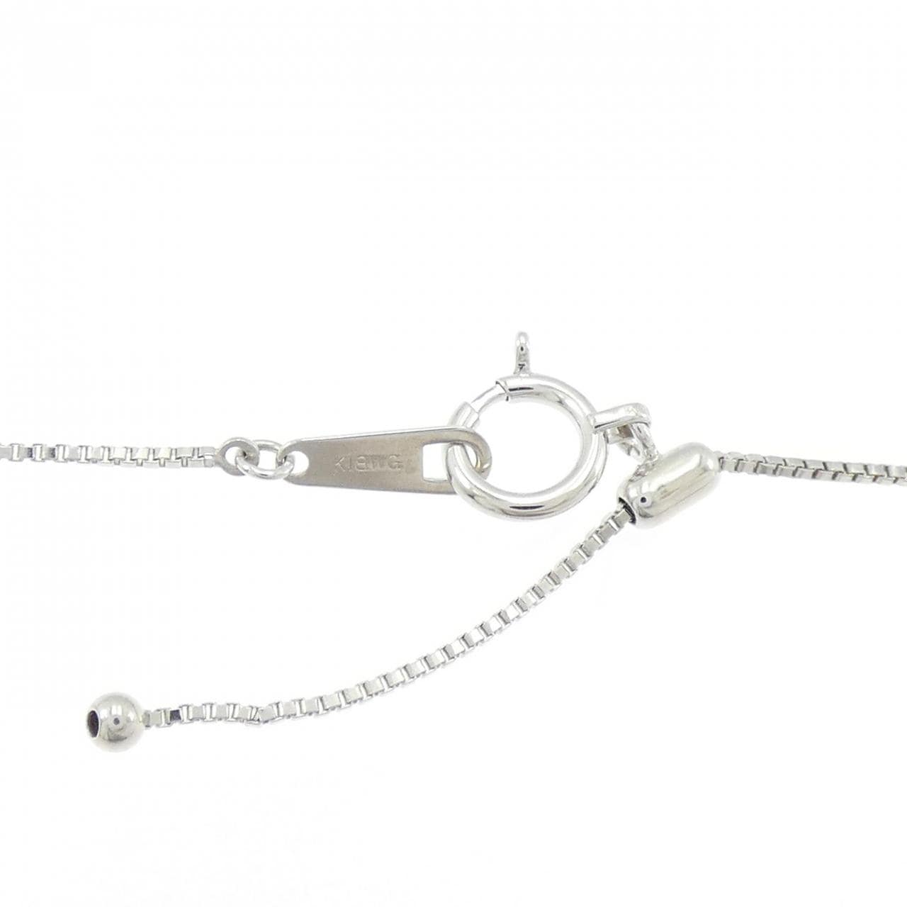 K18WG ダイヤモンド ネックレス 0.30CT