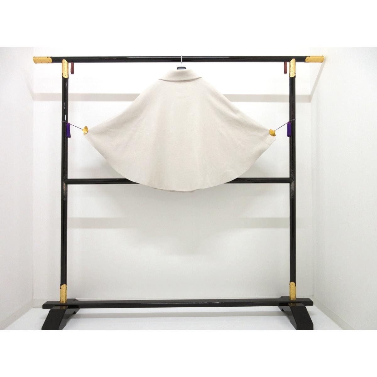 【新品】お洒落コート カシミヤ混ウールケープ