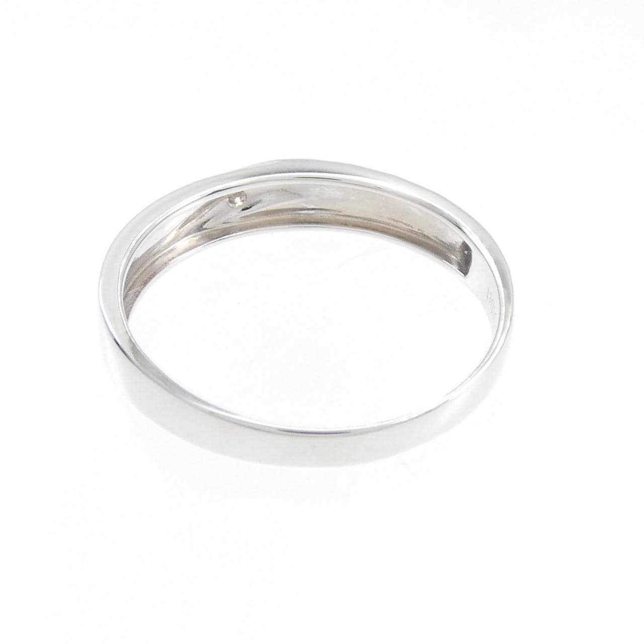 750WG ダイヤモンド リング 0.010CT