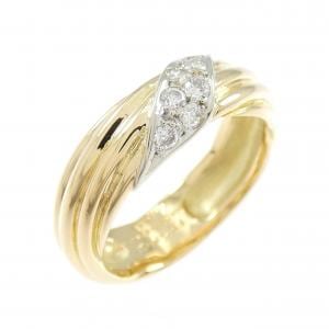 18KTYG/18KTWG ダイヤモンド リング