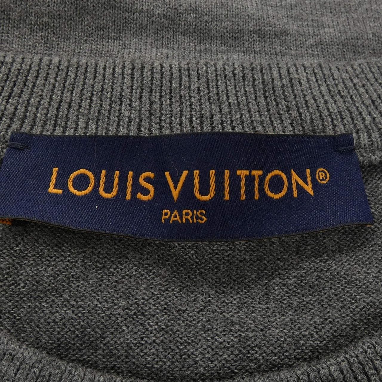 ルイヴィトン LOUIS VUITTON エンベリッシュドショートスリーブコットンクルーネック HSN15WAUR ニット