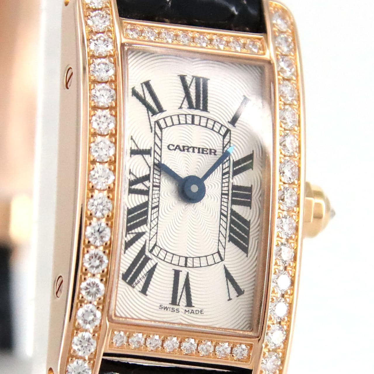 Cartier Mini Tank American PG/D WB710014 PG/RG Quartz
