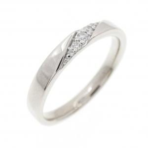 PT950 ダイヤモンド リング 0.04CT