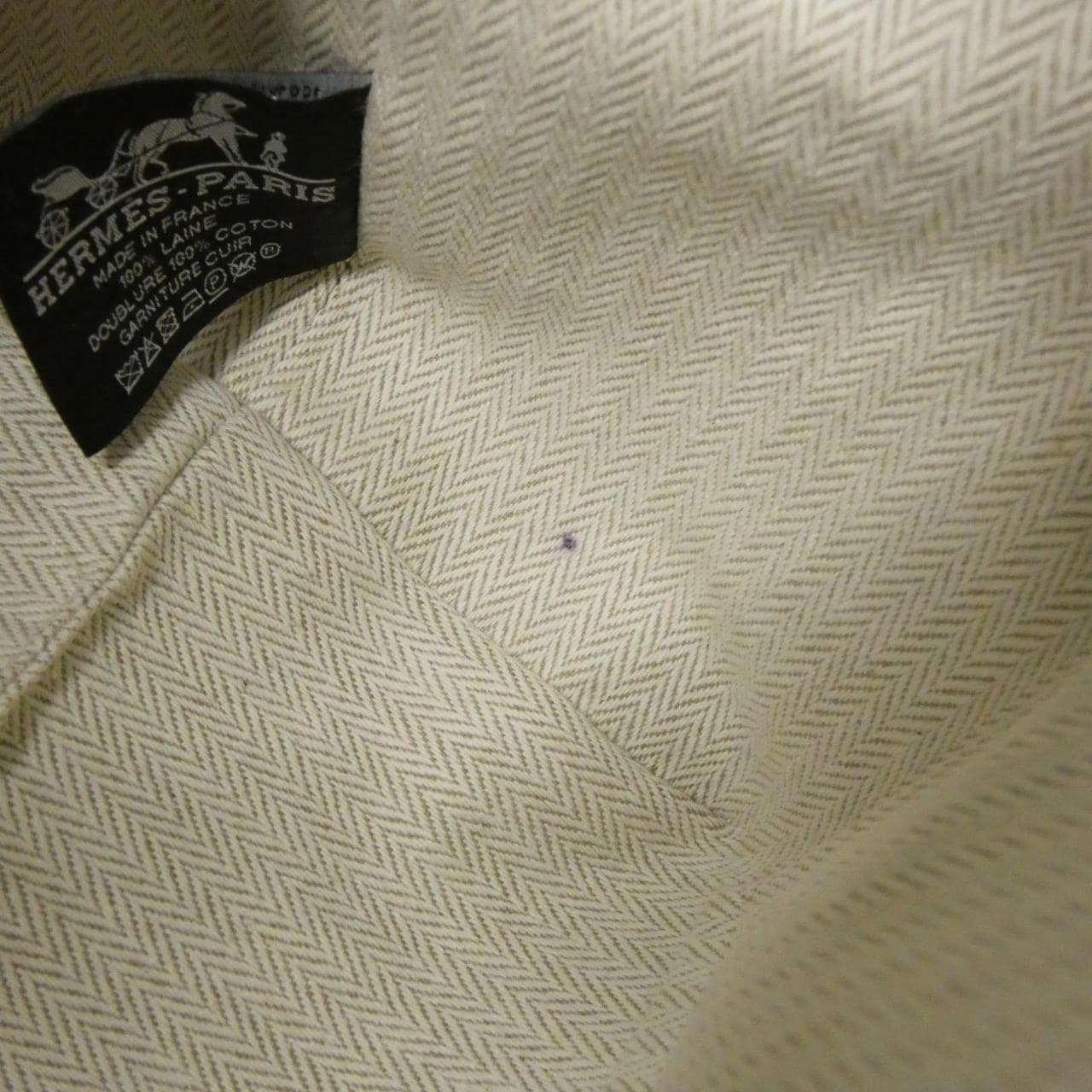 エルメス H NATTE ブリッド ア ブラック GM 103641M ポーチ