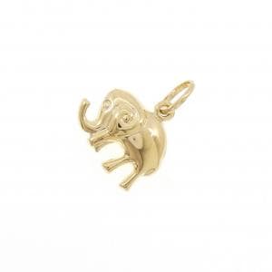 ウノアエレ 750YG エレファント ペンダント