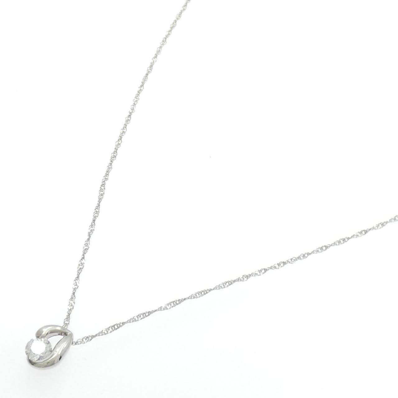 PT900/PT850 ダイヤモンド ネックレス 0.330CT