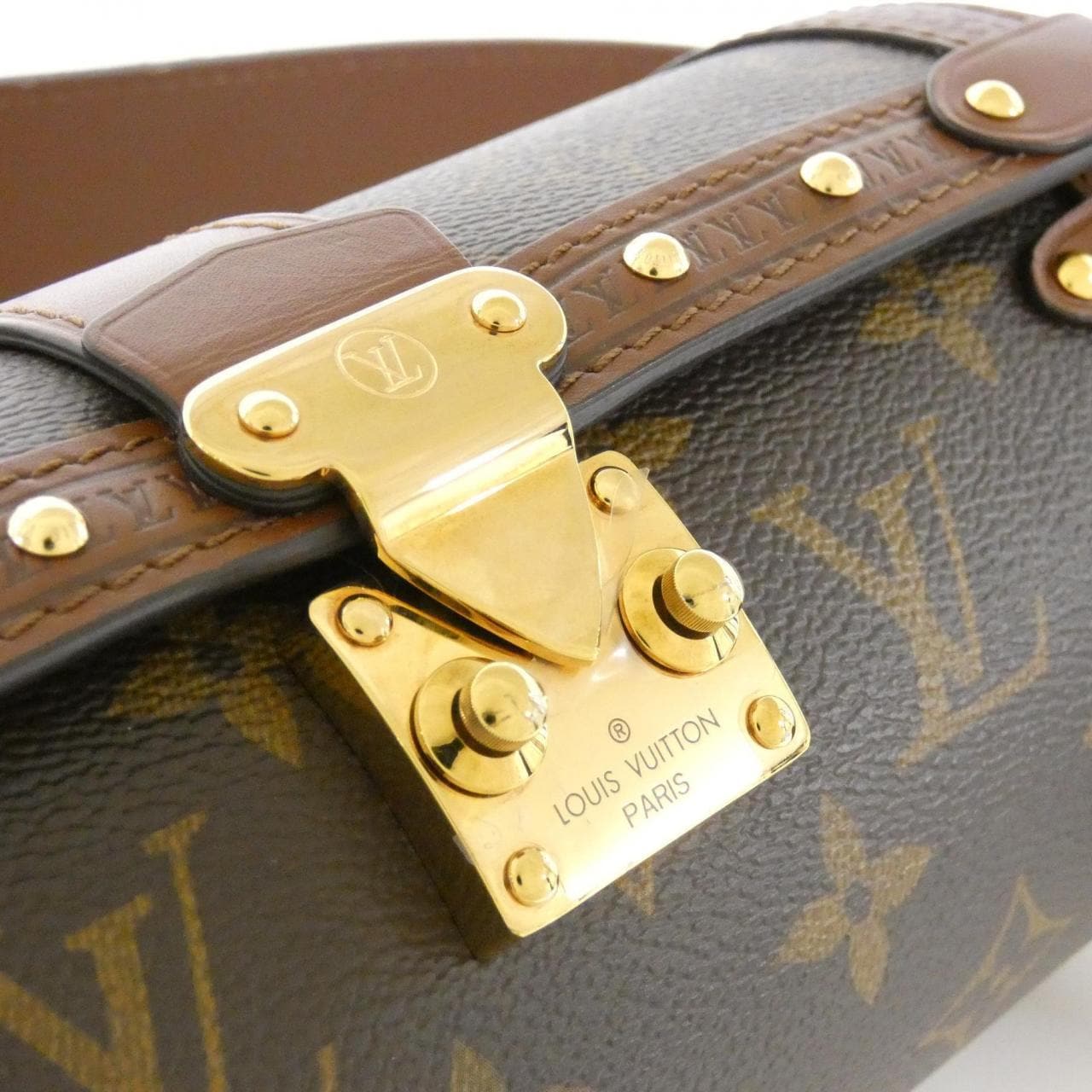 ルイヴィトン モノグラム パピヨン トランク M57835 ショルダーバッグ