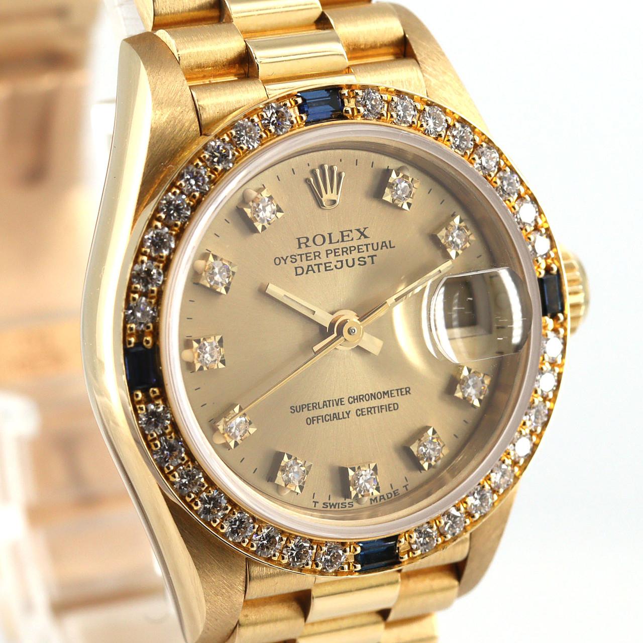 【ノーメンテナンス還元価格】ロレックス デイトジャスト 69088G. YG 自動巻 R番