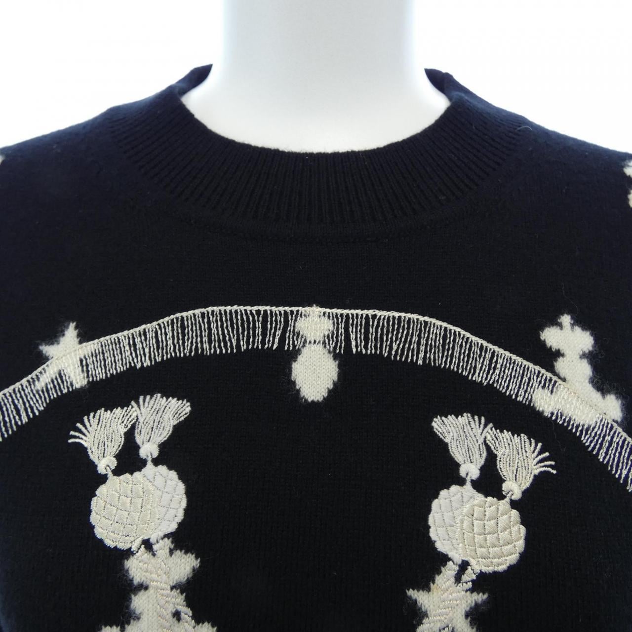 エルメス HERMES POSTE ET CAVALERIE *16-7701. ニット