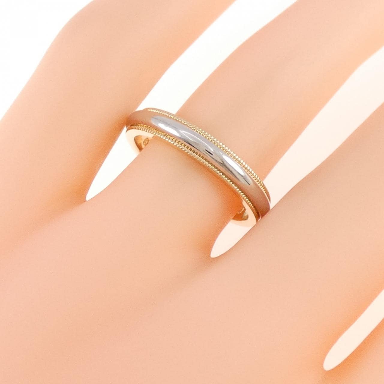 ティファニー ミルグレイン リング