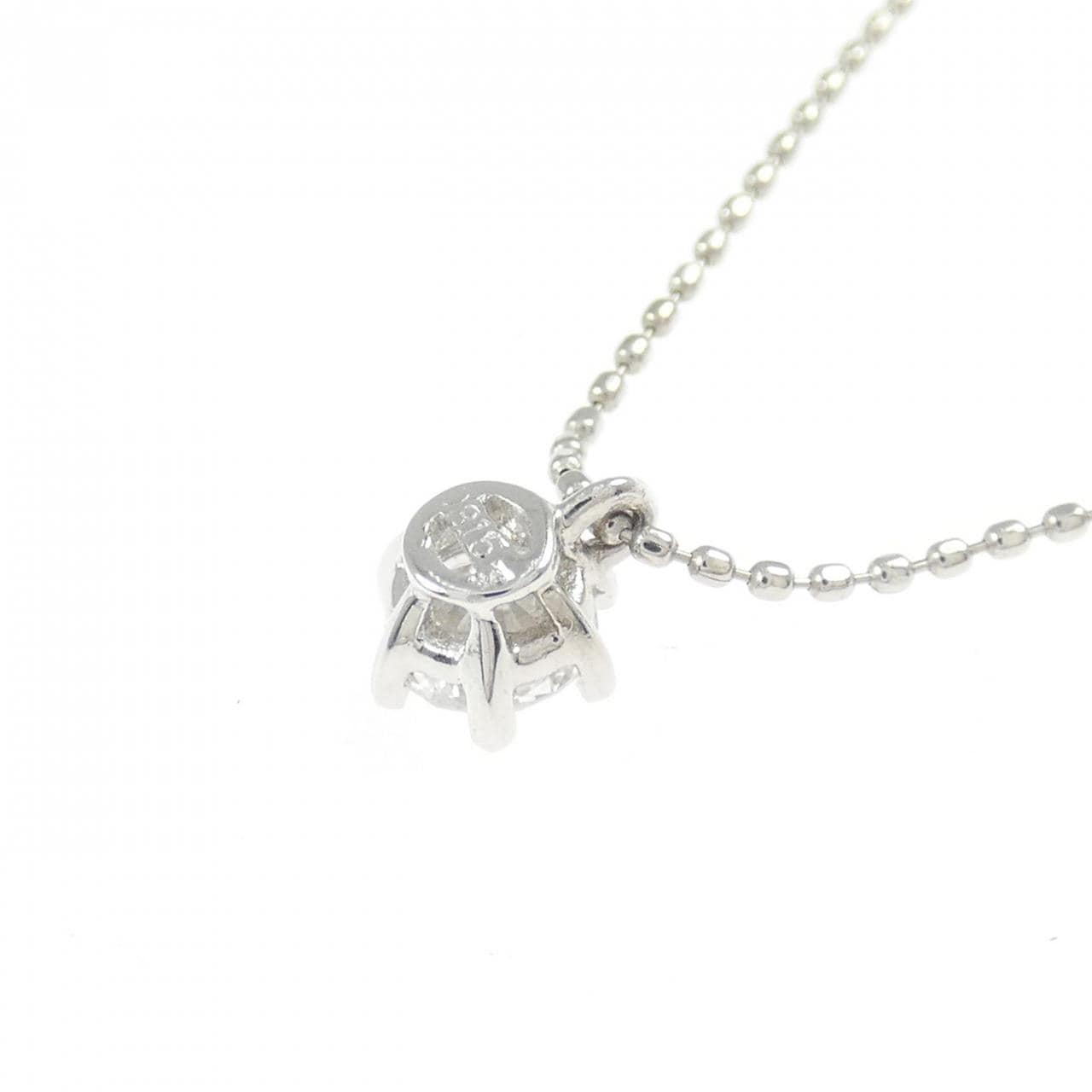 PT/PT850 ソリティア ダイヤモンド ネックレス 0.315CT