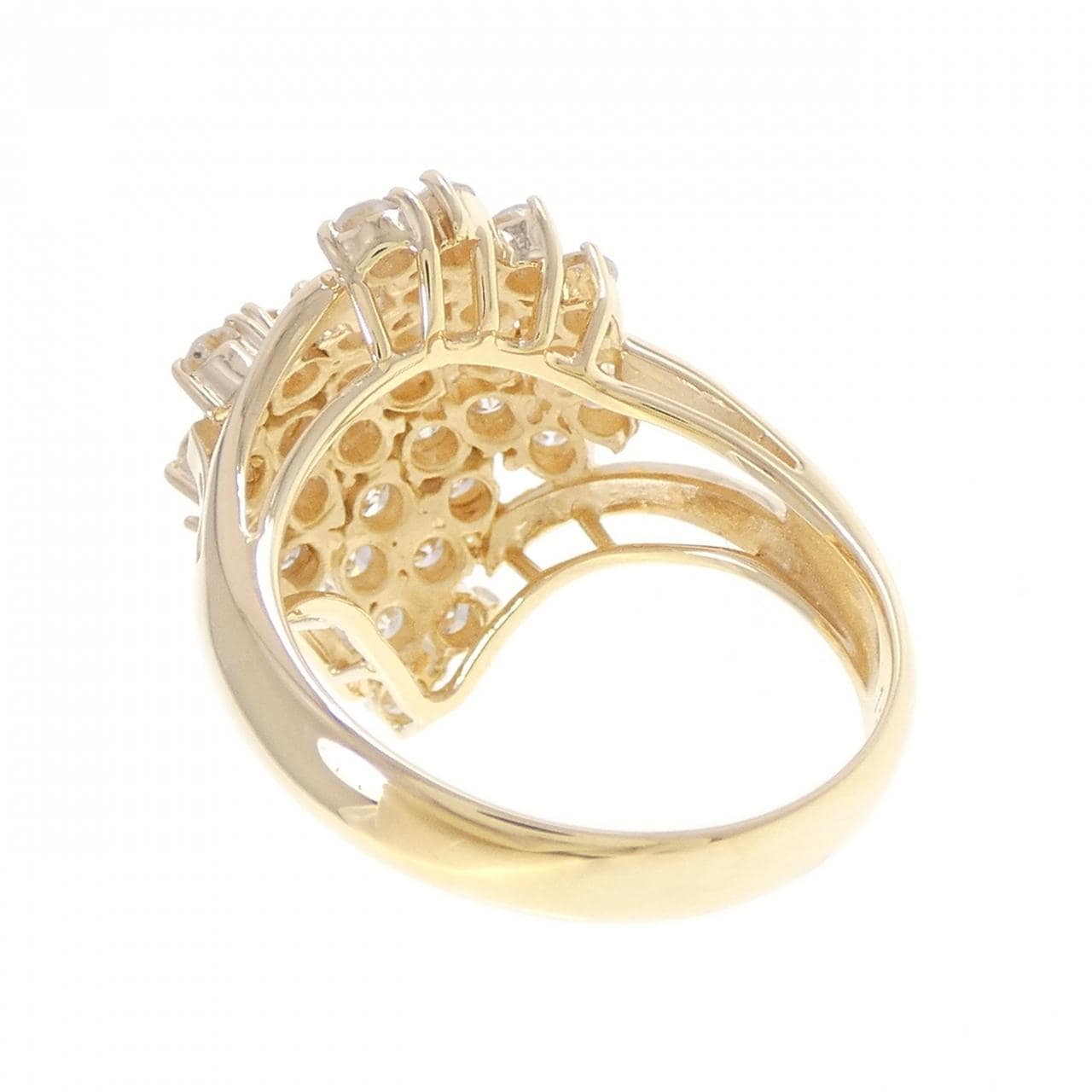 K18YG ダイヤモンド リング 1.31CT