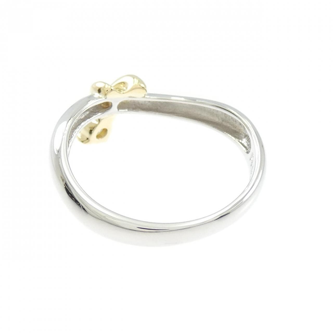 PT900/K18YG ダイヤモンド リング 0.07CT