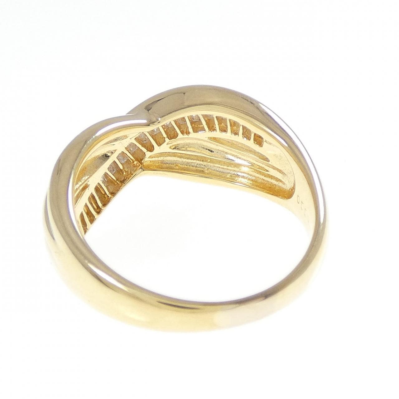 K18YG ダイヤモンド リング 0.55CT