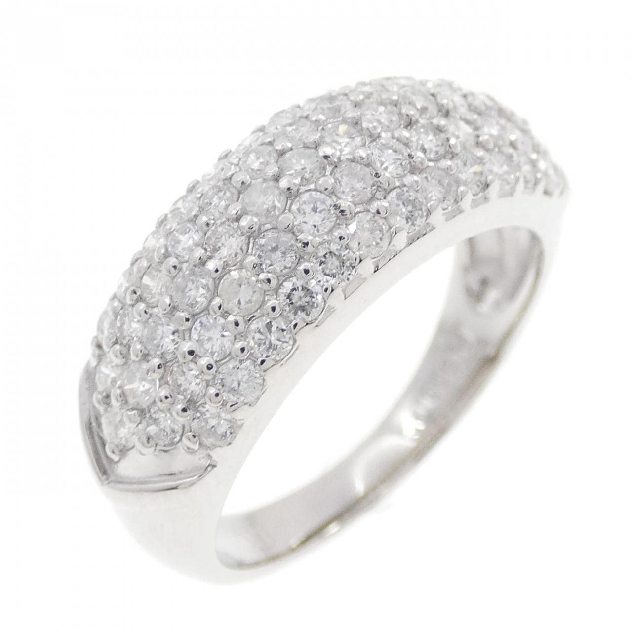 PT パヴェ ダイヤモンド リング 1.00CT