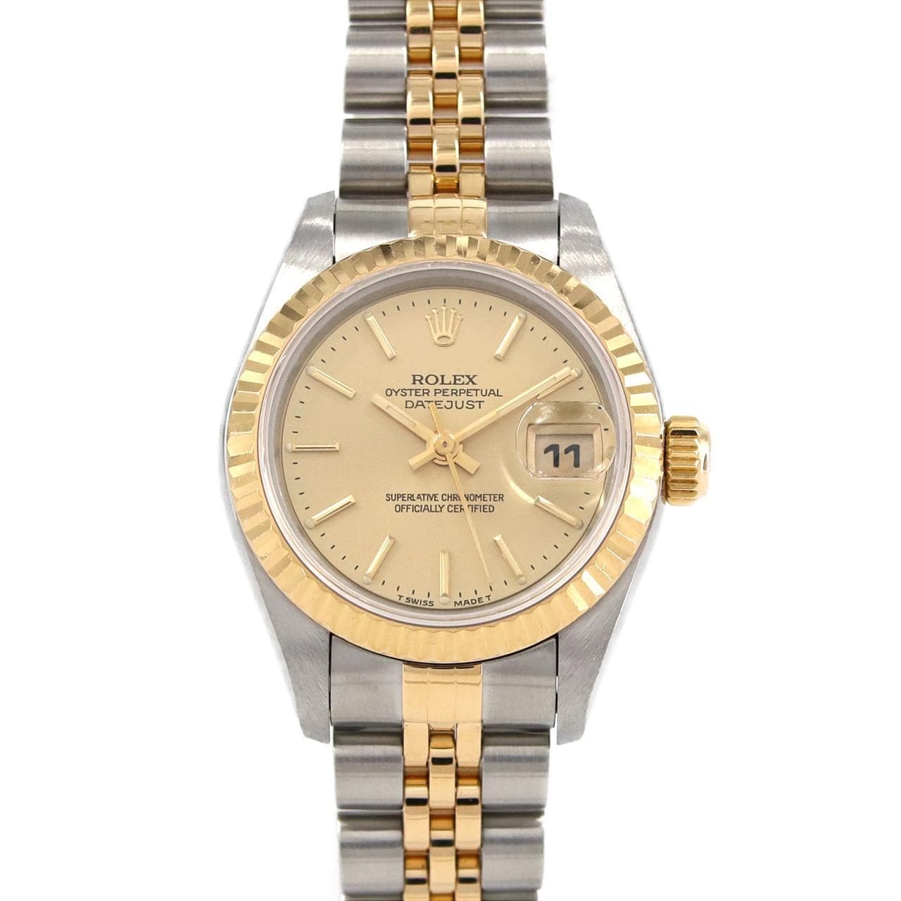 ROLEX Datejust 69173 SSxYG Automatic T number