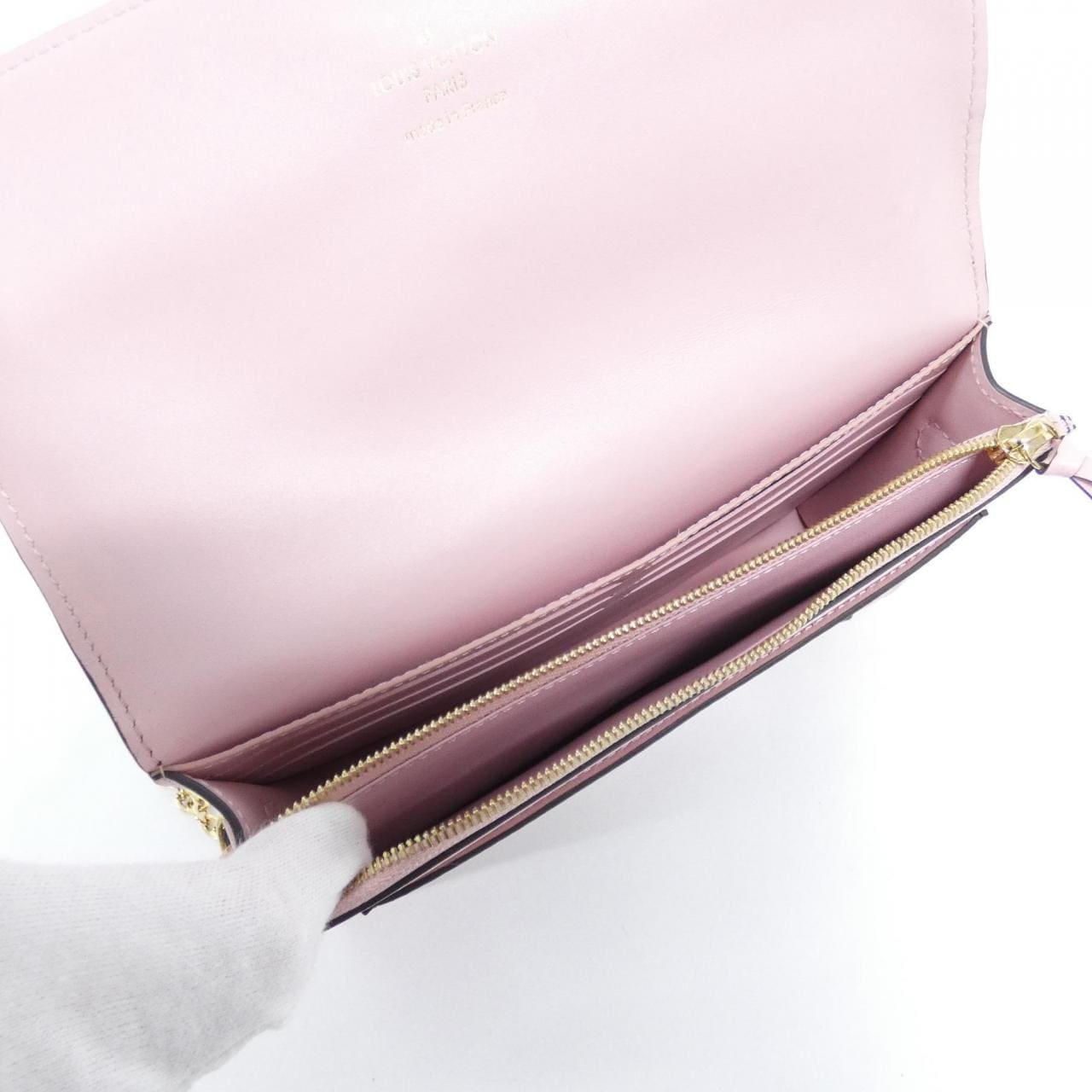 ルイヴィトン モノグラム ポルトフォイユ フロール チェーン M67405 チェーンウォレット