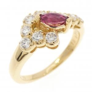 ポーラ ルビー リング 0.19CT