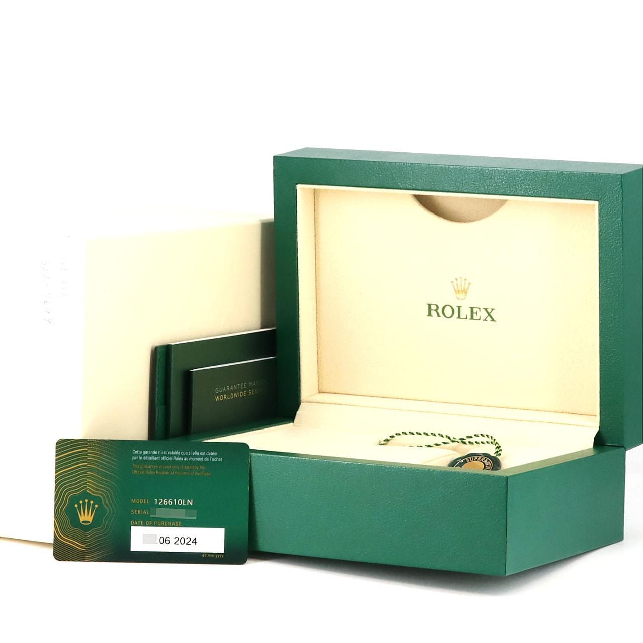 ROLEX Submariner Date 126610LN SS Automatic random number