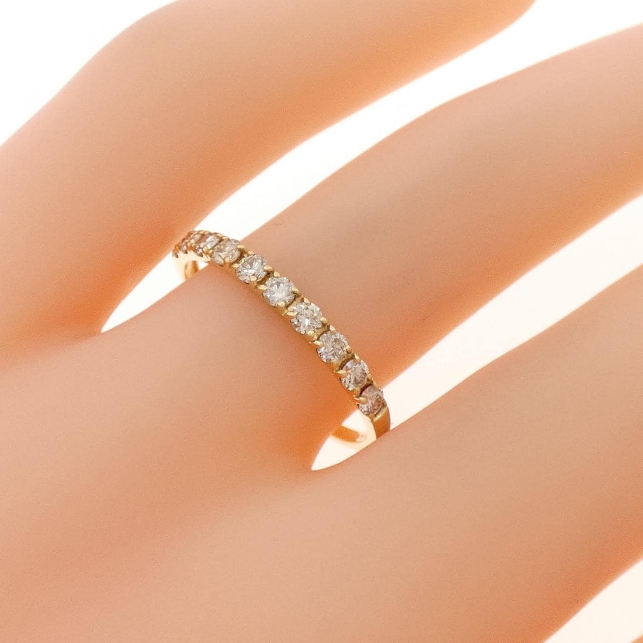 K18YG ダイヤモンド リング 0.30CT