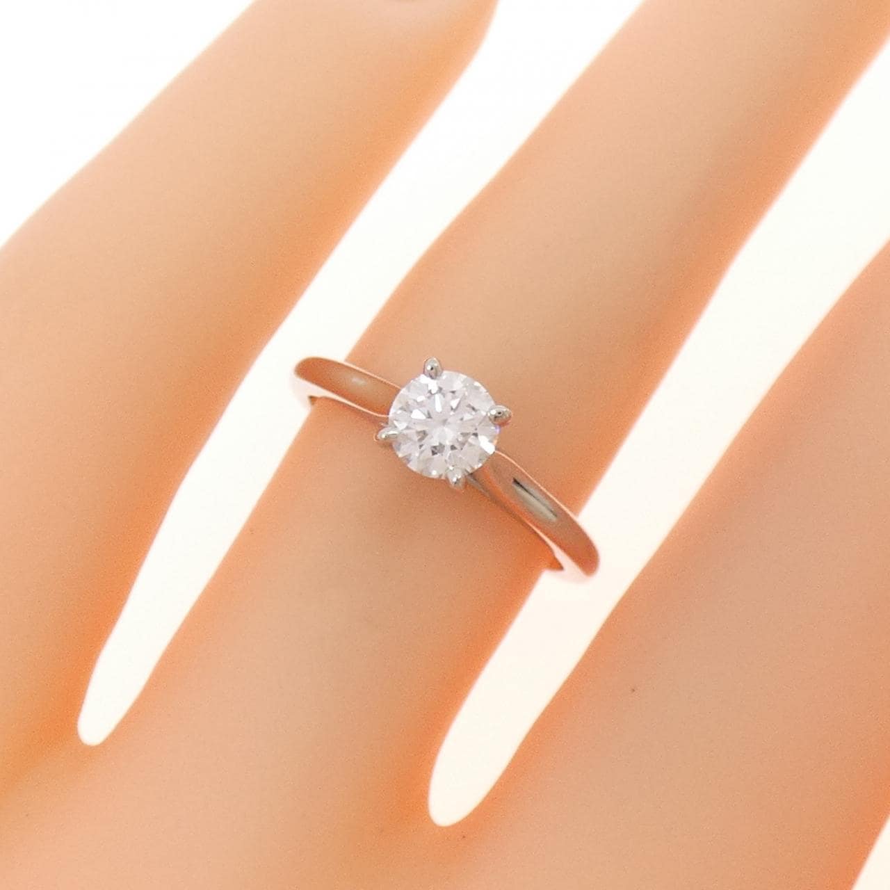 カルティエ 1895 ソリテール リング 0.40CT