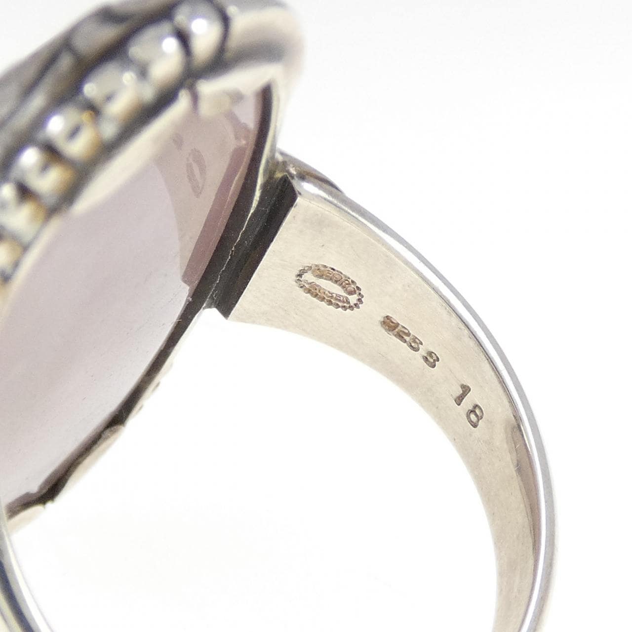 Georg Jensen rose Quartz ring