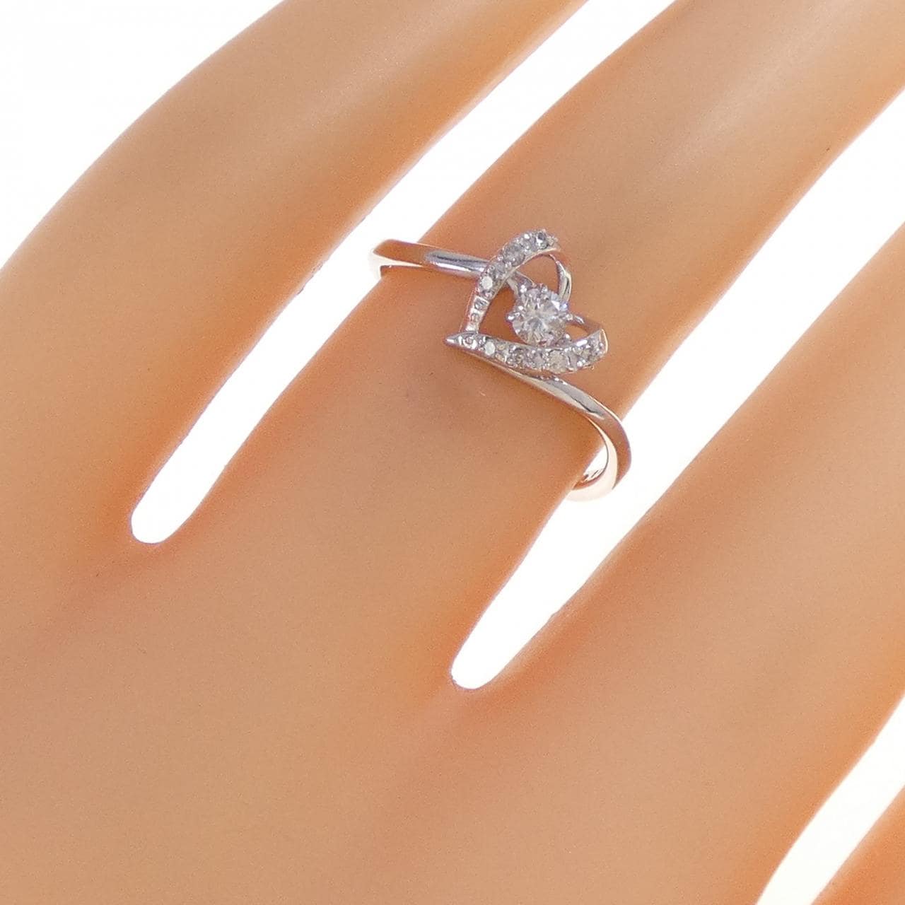 サマンサティアラ ダイヤモンド リング 0.11CT