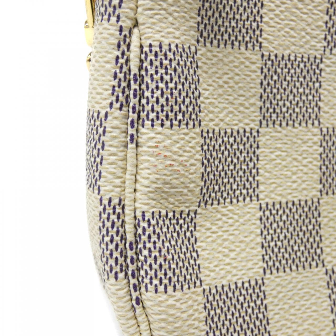 LOUIS VUITTON Damier Azur Mini Pochette Accessoire N58010 Accessory Pouch