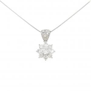 PT900/PT850 ダイヤモンド ネックレス 1.00CT