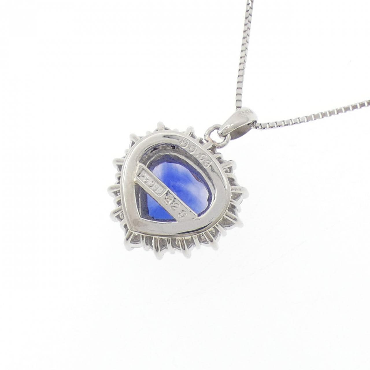 PT900/PT850 サファイヤ ネックレス 2.29CT